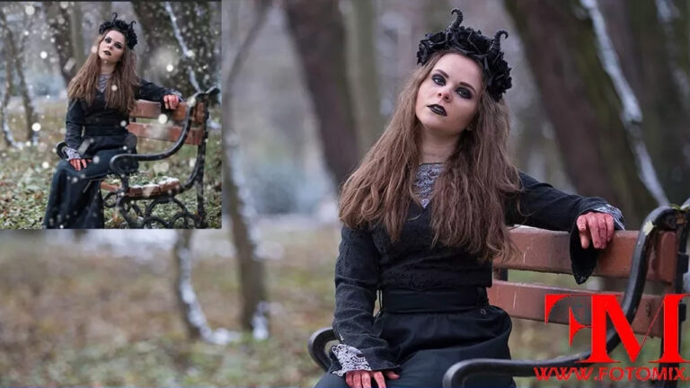 Jak dodać śnieg do zdjęcia w Adobe Photoshop