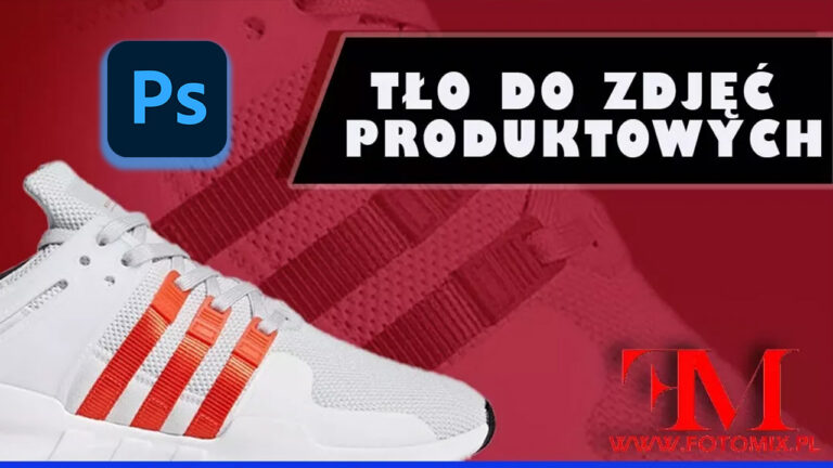 Tworzenie tła do zdjęć produktowych – Adobe Photoshop