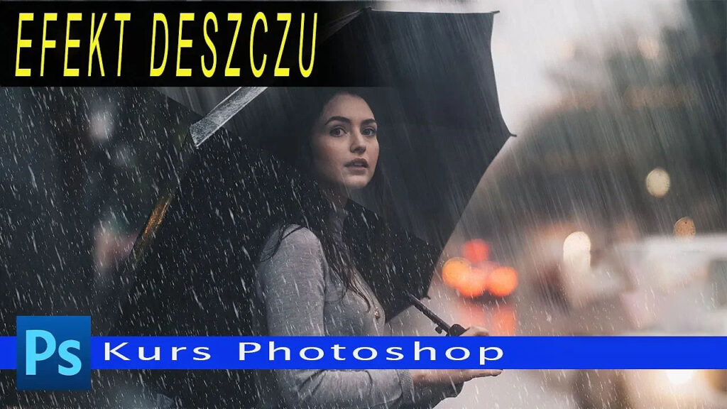 Jak wykonać efekt deszczu w Adobe Photoshop