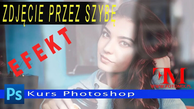 Efekt odbicia w szybie – Darmowy Kurs Photoshop