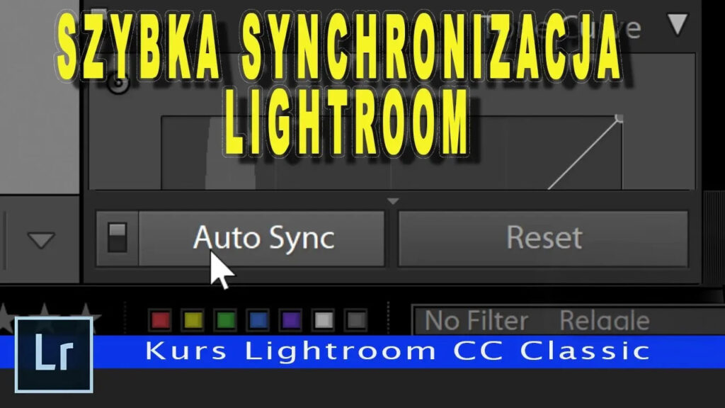 Auto synchronizacja w Lightroom