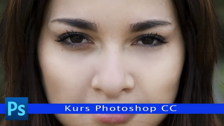 Usuwanie zmarszczek i cieni pod oczami. Kurs Photoshop
