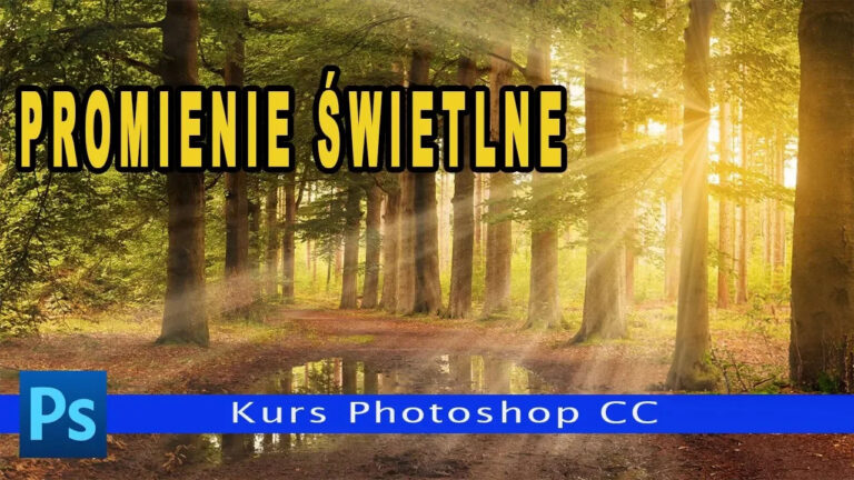 Jak stworzyć promienie światła w Photoshop