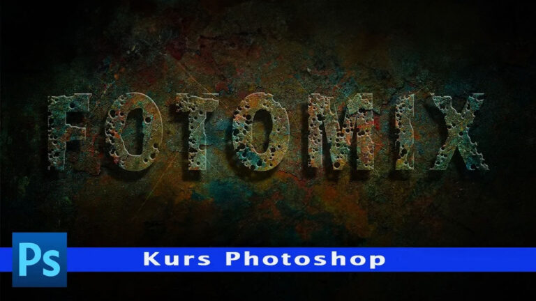 Mieszanie tekstur dla początkujących: Kurs tworzenia rustykalnych napisów w Photoshopie