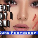 efekty ran i krwi w Photoshop