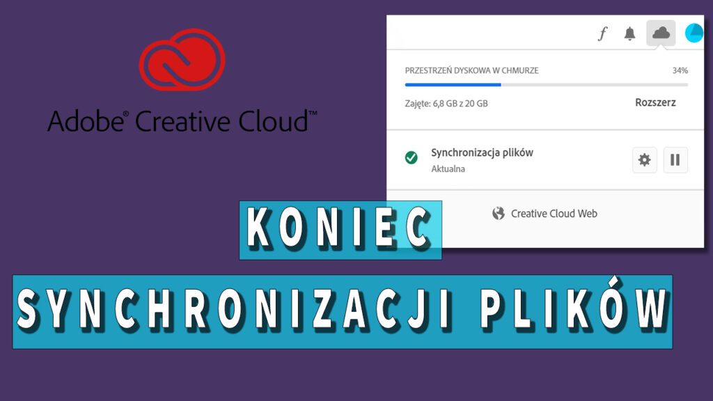 Koniec Synchronizacji Adobe Creative Cloud