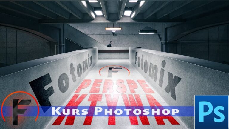 Jak zrobić efekt perspektywy | Kurs Photoshop