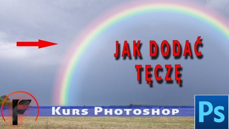 Jak dodać tęczę do zdjęcia w Photoshopie – Kompletny Poradnik