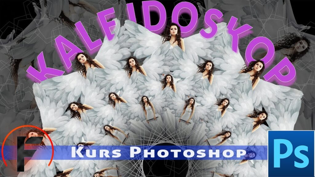 efekt kalejdoskopu w Photoshopie
