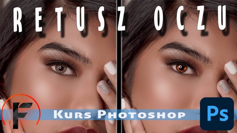 Photoshop dla początkujących: Retusz oka z Radial Blur