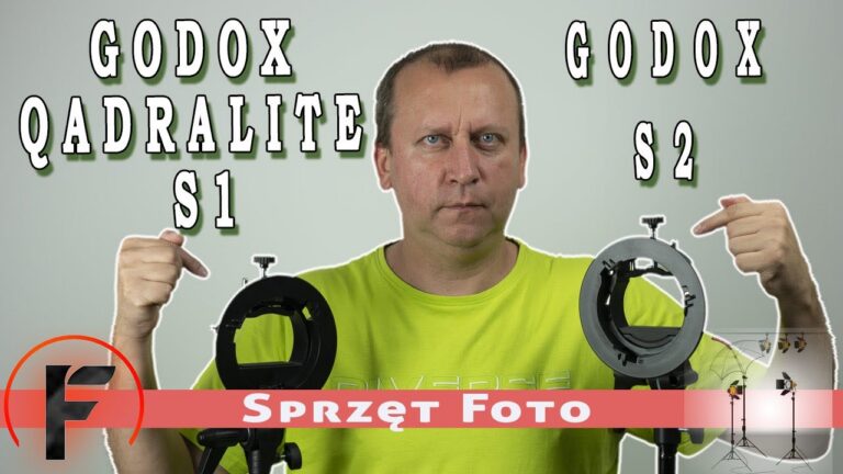 Mocowania do lamp błyskowych. Porównanie modeli Godox – Qadralite S1 i Godox S2