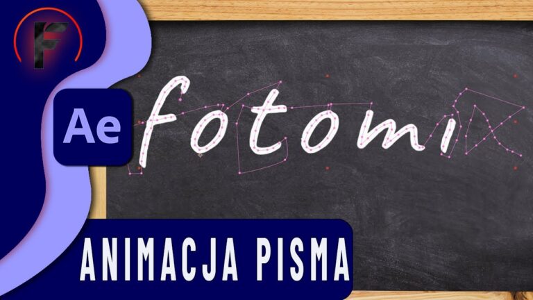 Tworzenie efektu pisania kredą na tablicy w After Effects – poradnik krok po kroku