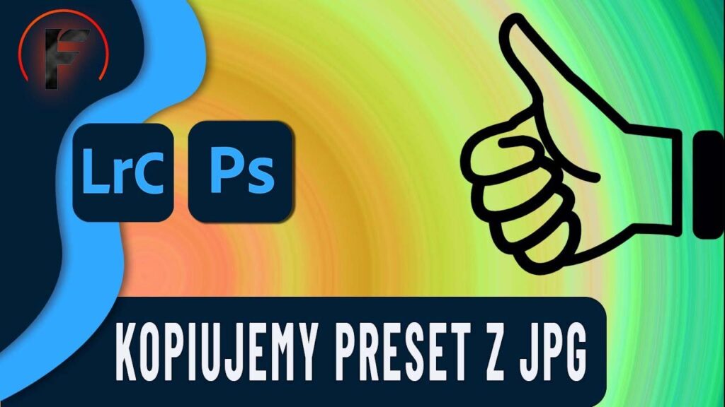jak skopiować preset z JPG