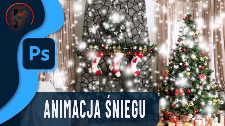 Animowany śnieg w Adobe Photoshop w 5 prostych krokach