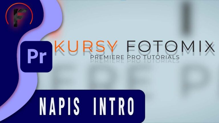 Jak zrobić animowane intro do filmu bez After Effects?