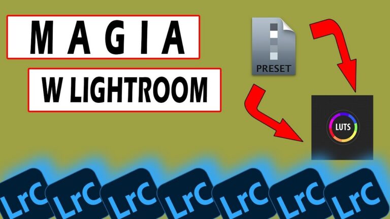 Lightroom Classic: Konwersja presetów na LUT-y – to łatwe!