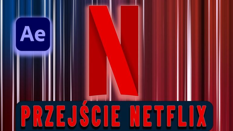 Kurs After Effects: Stwórz przejście w stylu Netflix!
