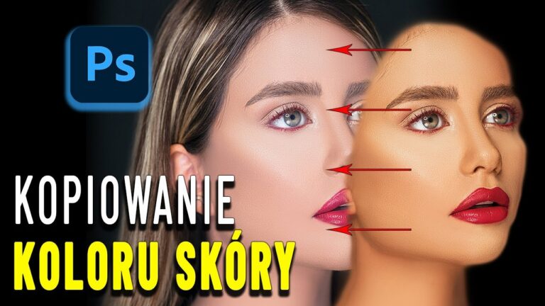 Jak skopiować kolor skóry z jednego zdjęcia na drugie?
