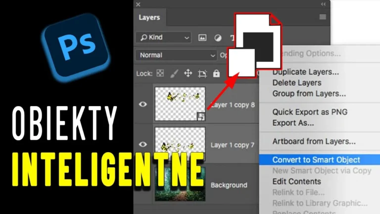 Obiekty inteligentne w Photoshopie – 5 powodów, dla których warto