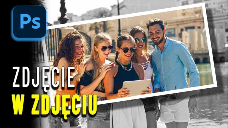 Kreatywne maski przycinające: Polaroidowy efekt w Photoshopie