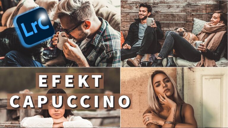 Preset cappuccino w Lightroom za darmo – zrób to sam!