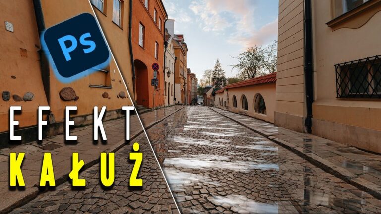 Sekret realistycznych kałuż w Photoshopie – odkryj go!