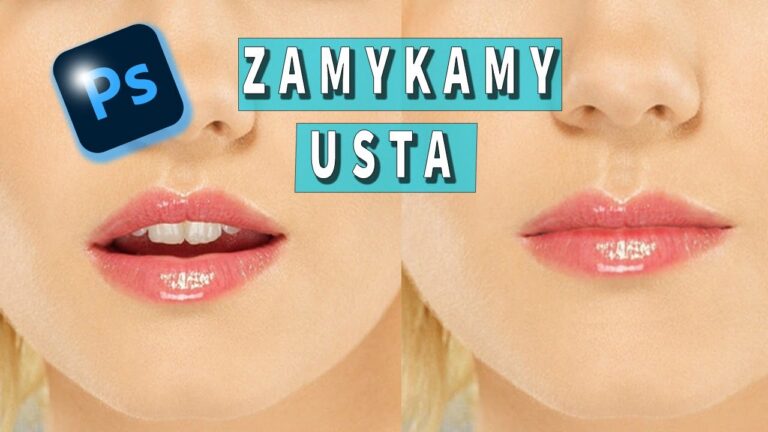 Niezwykły trik Photoshop: Zamknij usta w 3 krokach!