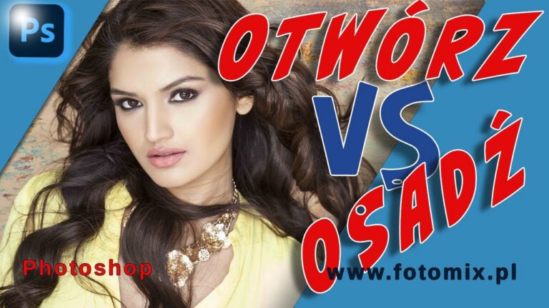 Photoshop: Otwórz vs. Osadź – Uniknij Błędu Początkujących!