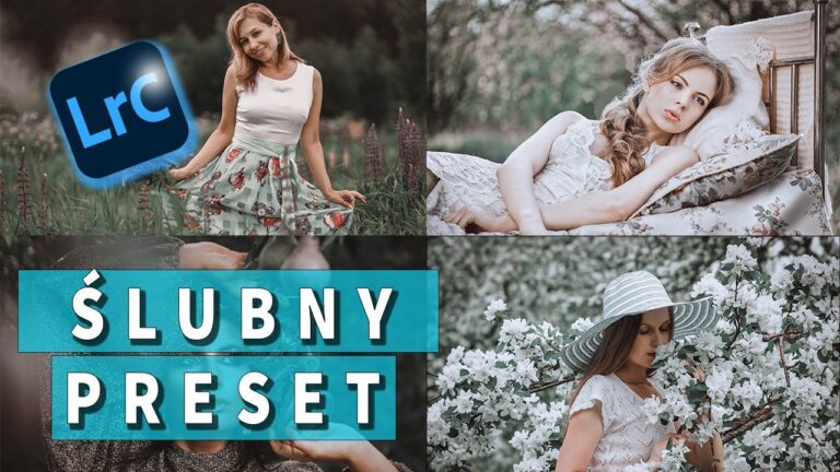 Preset do zdjęć ślubnych – zrób go sam w Lightroom Classic!