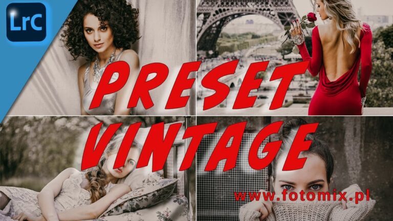 Sekretny Vintage Preset — szybki sposób na spektakularne zdjęcia