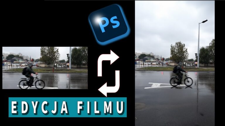 Błyskawicznie: jak zmienić format filmu na pionowy w Photoshopie