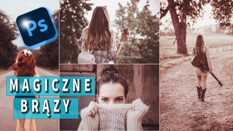 Magiczne brązy w Photoshop! Stwórz własną darmową akcję