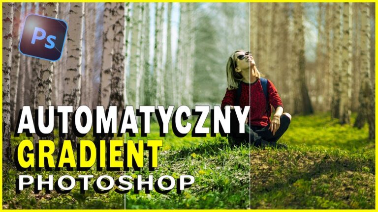 Mapa gradientu w Photoshopie – 1 kliknięcie do genialnych efektów