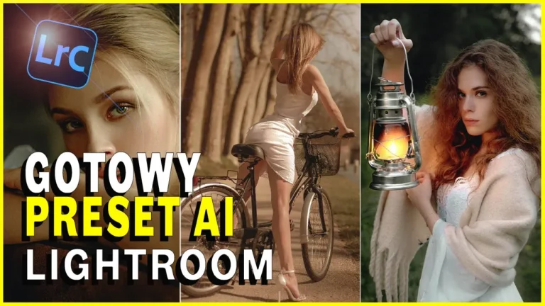 Preset AI w Lightroomie – efekt, który zmieni wszystko!