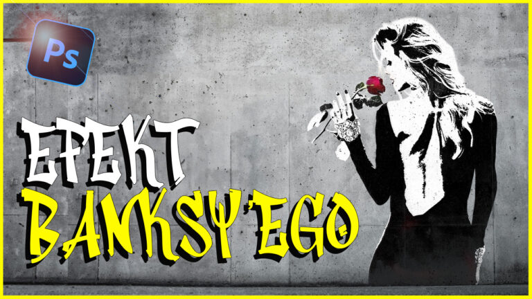 Efekt Banksy w Photoshopie: zrób legendarny szablon